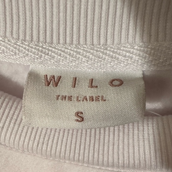 WILO The Label Small White Blue Tennis Crewneck Sweatshirt Melbourne Australia - Picture 2 of 10